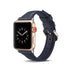 38/40/41mm Apple Watch series 7/6/5/4/3/2/1 Cowhide Belt Lady Blue Replacement Belt