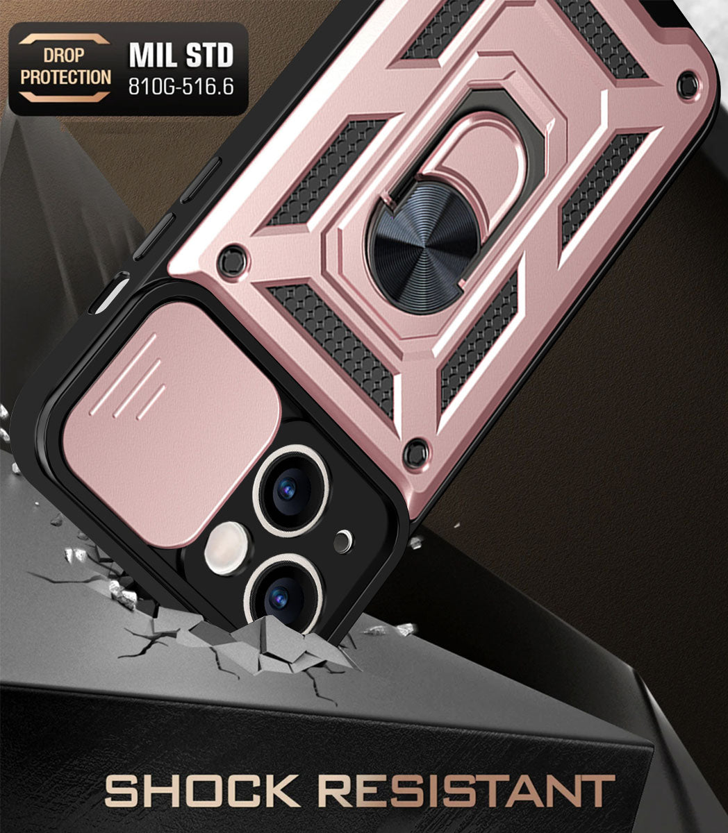 iPhone 13 Sliding window with kickstand Phone Case
