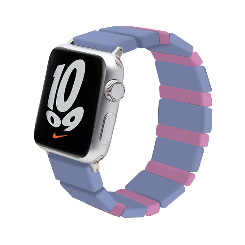 38/40/41mmColor soft silicone strap, suitable for Apple Watch series SE /7/6/ 5/ 4