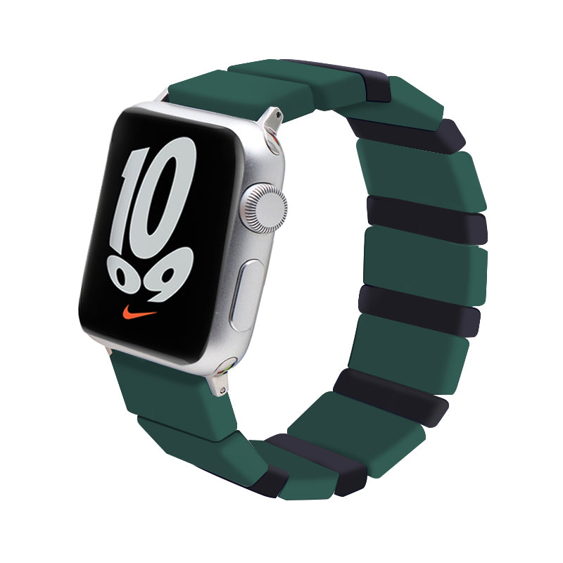 38/40/41mmColor soft silicone strap, suitable for Apple Watch series SE /7/6/ 5/ 4