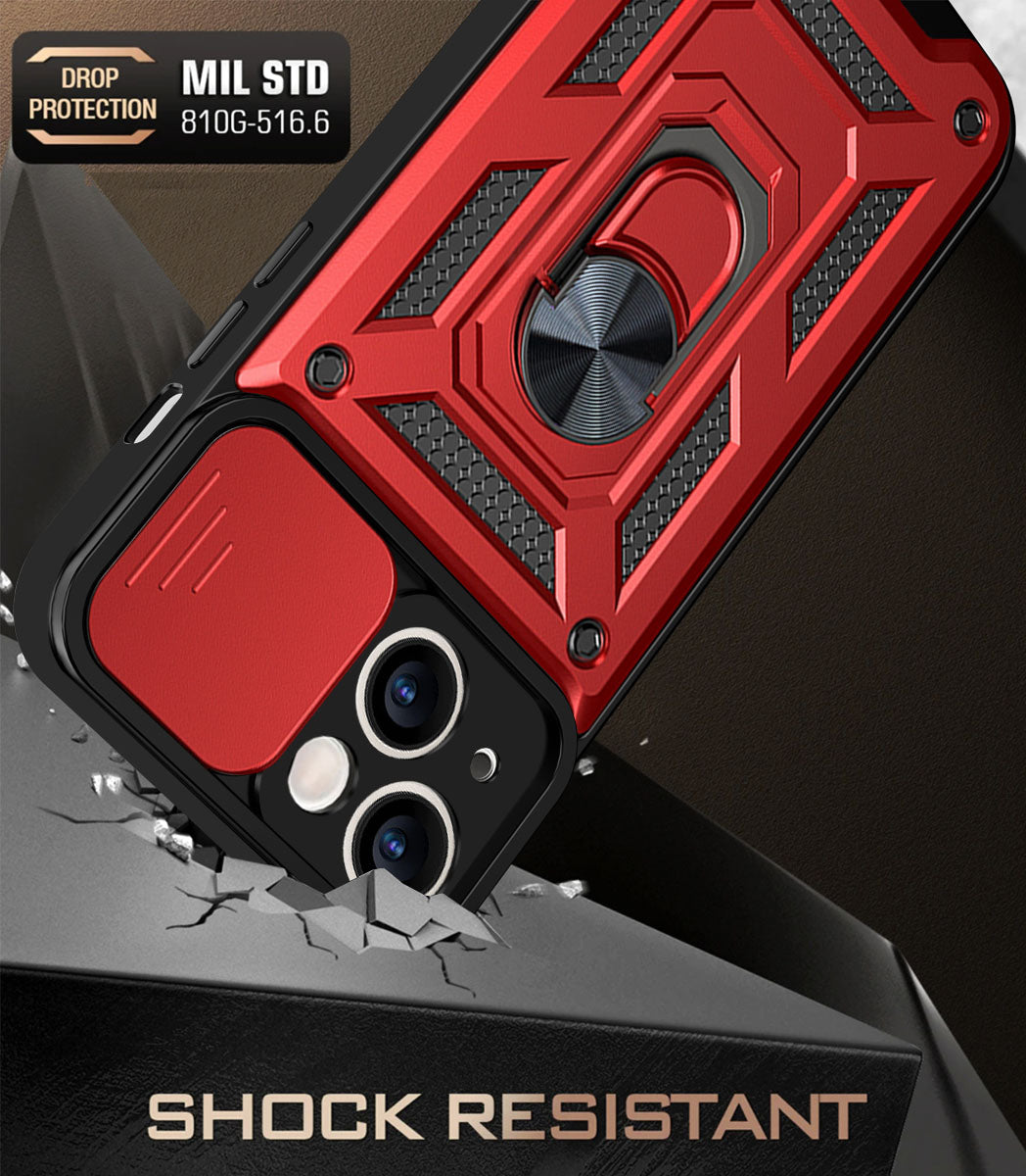iPhone 13 Sliding window with kickstand Phone Case