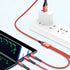 3 in 1 (iPhone/Android/Type-C) 66w super fast charging cable
