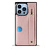 Fashion Leather Case with 1 Credit Card Slots for iPhone 13 Pro(6.1")