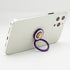 Diamond inlaid 360 ° rotating mobile phone metal ring buckle / kickstand