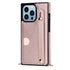 Fashion Leather Case with 1 Credit Card Slots for iPhone 13 Pro(6.1")
