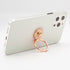 Diamond inlaid 360 ° rotating mobile phone metal ring buckle / kickstand