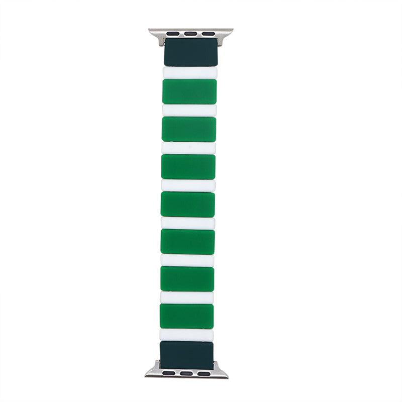 38/40/41mmColor soft silicone strap, suitable for Apple Watch series SE /7/6/ 5/ 4