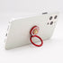 Diamond inlaid 360 ° rotating mobile phone metal ring buckle / kickstand
