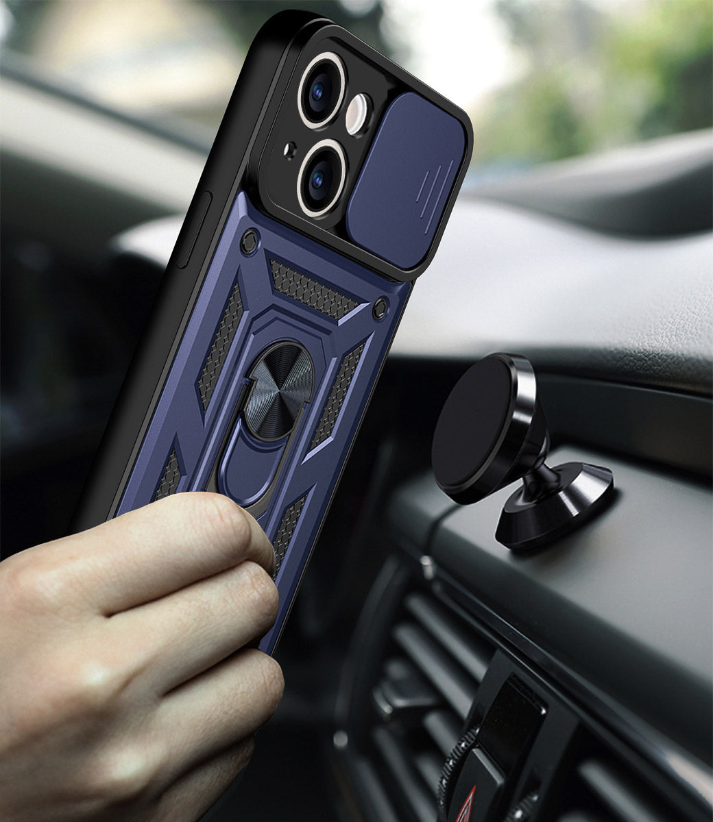 iPhone 13 Sliding window with kickstand Phone Case