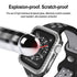 38mm 2 in 1 Diamond Bumper Case with Screen Protector for Apple Watch 6/5/4/3/2/1