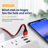 USB to Type-c 1M double sided high speed full function fast charging data cable