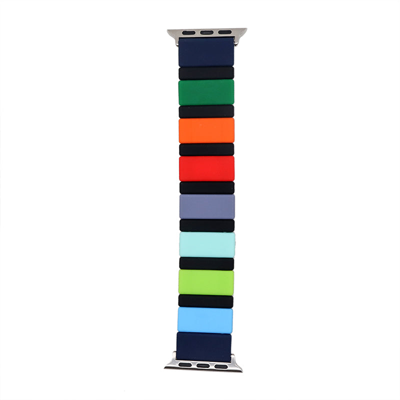 38/40/41mmColor soft silicone strap, suitable for Apple Watch series SE /7/6/ 5/ 4