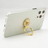 Diamond inlaid 360 ° rotating mobile phone metal ring buckle / kickstand