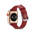 38/40/41mm Apple Watch series 7/6/5/4/3/2/1 Cowhide Belt Lady Blue Replacement Belt