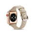 42/44/45mm Apple Watch series 7/6/5/4/3/2/1 Cowhide Belt Lady Blue Replacement Belt