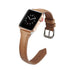 38/40/41mm Apple Watch series 7/6/5/4/3/2/1 Cowhide Belt Lady Blue Replacement Belt