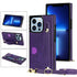 Fashion Leather Case with 1 Credit Card Slots for iPhone 13 Pro(6.1")