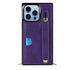 Fashion Leather Case with 1 Credit Card Slots for iPhone 13 Pro(6.1")