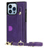 Fashion Leather Case with 1 Credit Card Slots for iPhone 13 Pro(6.1")