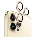iPhone 14 Pro Lens Protective Metal Ring with Tempered Glass