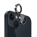 iPhone 14 Lens Protective Metal Ring with Tempered Glass