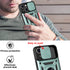 iPhone 13 Sliding window with kickstand Phone Case
