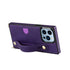 Fashion Leather Case with 1 Credit Card Slots for iPhone 13 Pro Max(6.7")