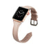 38/40/41mm Apple Watch series 7/6/5/4/3/2/1 Cowhide Belt Lady Blue Replacement Belt
