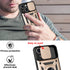 iPhone 13 Sliding window with kickstand Phone Case