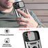 iPhone 14 Sliding window with kickstand Phone Case