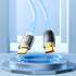 Lightning to Type-C Transparent Charging &Sync Data Cable