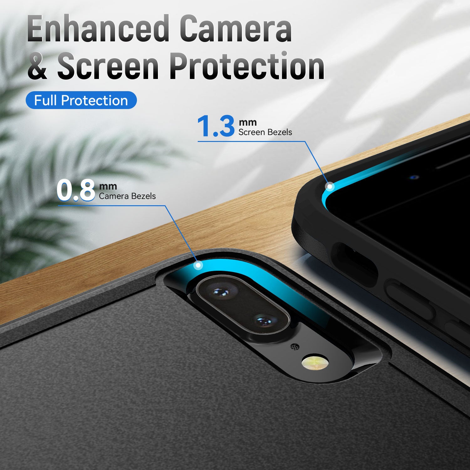 iPhone 6/7/8 Plus Kickstand fully protected heavy-duty shockproof case