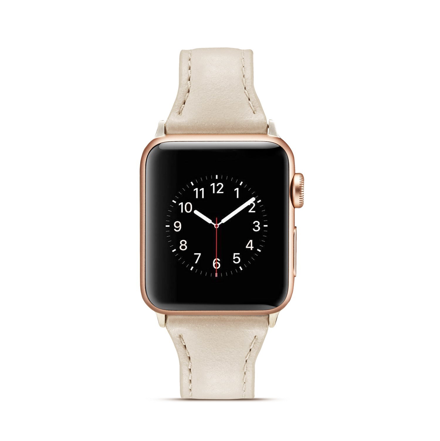 38/40/41mm Apple Watch series 7/6/5/4/3/2/1 Cowhide Belt Lady Blue Replacement Belt