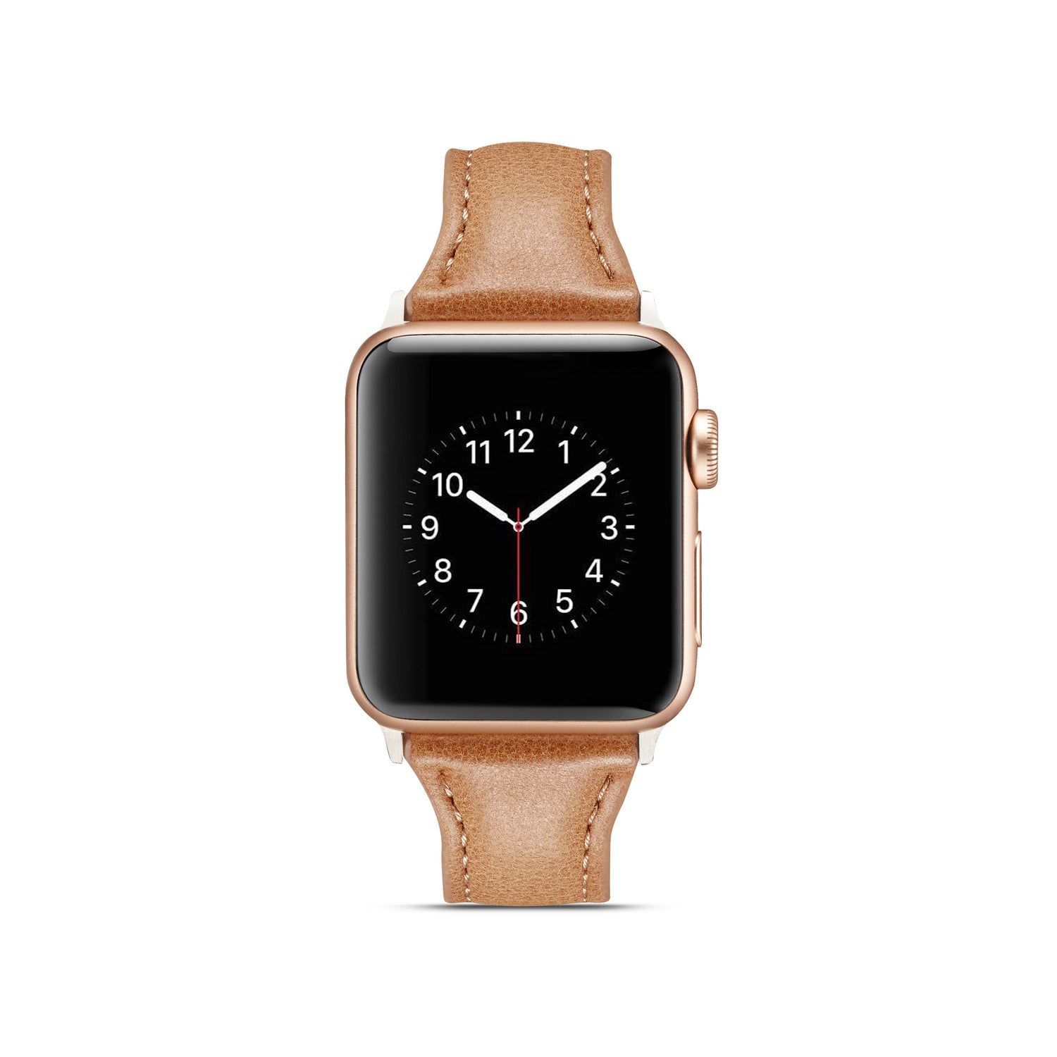 38/40/41mm Apple Watch series 7/6/5/4/3/2/1 Cowhide Belt Lady Blue Replacement Belt