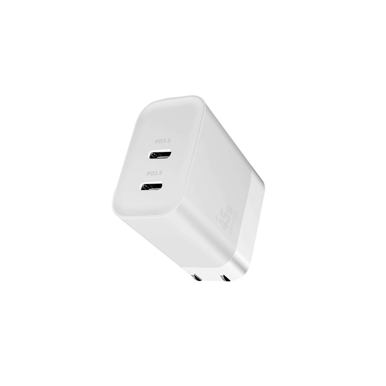 45W double PD double-port quick charge adapter