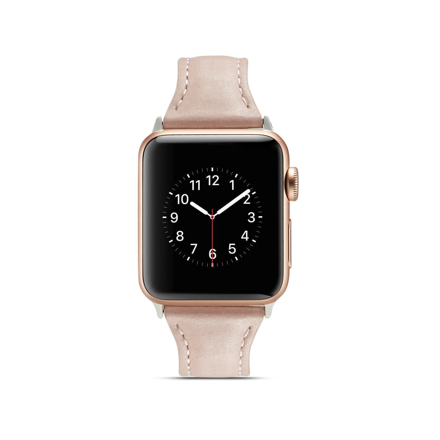 42/44/45mm Apple Watch series 7/6/5/4/3/2/1 Cowhide Belt Lady Blue Replacement Belt