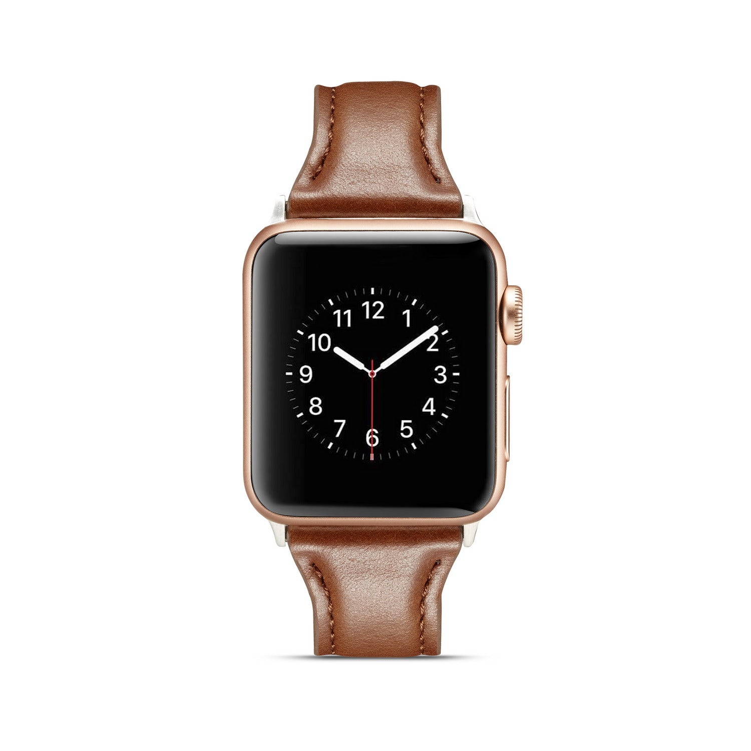 38/40/41mm Apple Watch series 7/6/5/4/3/2/1 Cowhide Belt Lady Blue Replacement Belt