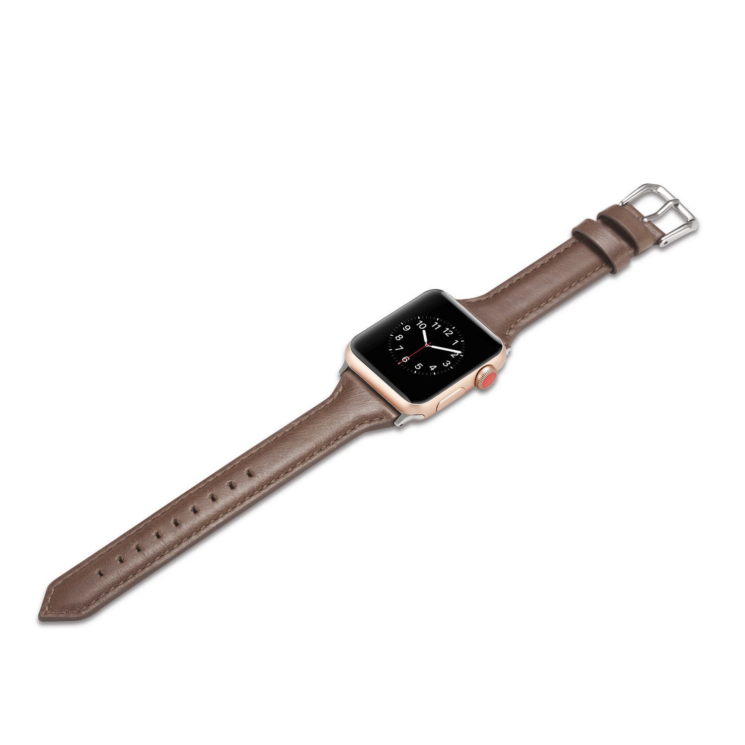 38/40/41mm Apple Watch series 7/6/5/4/3/2/1 Cowhide Belt Lady Blue Replacement Belt