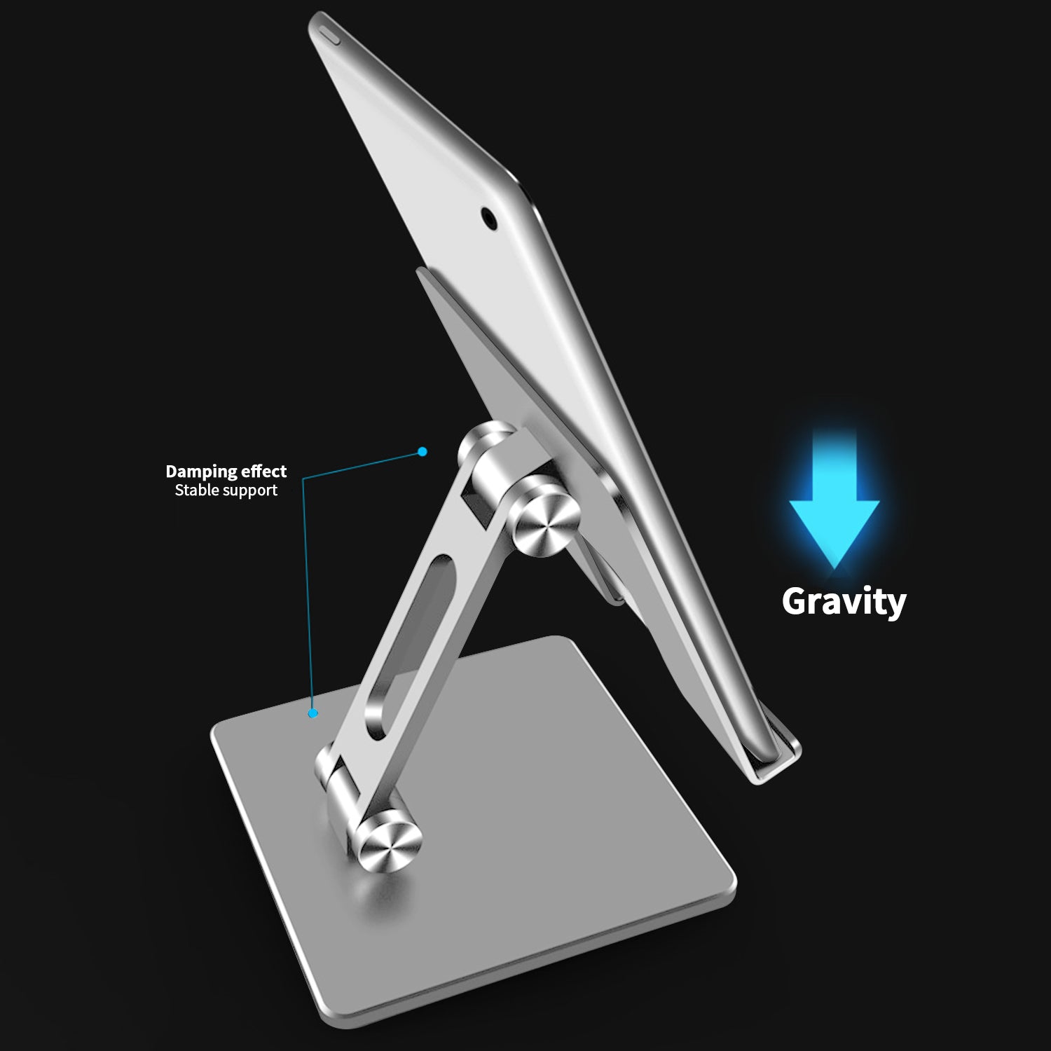 iPad folding stand for-Grey