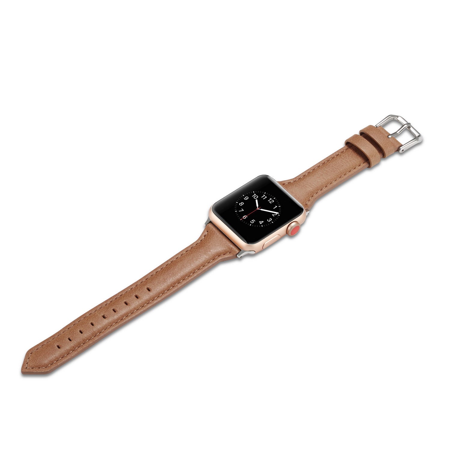 42/44/45mm Apple Watch series 7/6/5/4/3/2/1 Cowhide Belt Lady Blue Replacement Belt