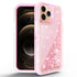 iPhone 13 Pro Transparent Floating Glitter Heavy Duty Case