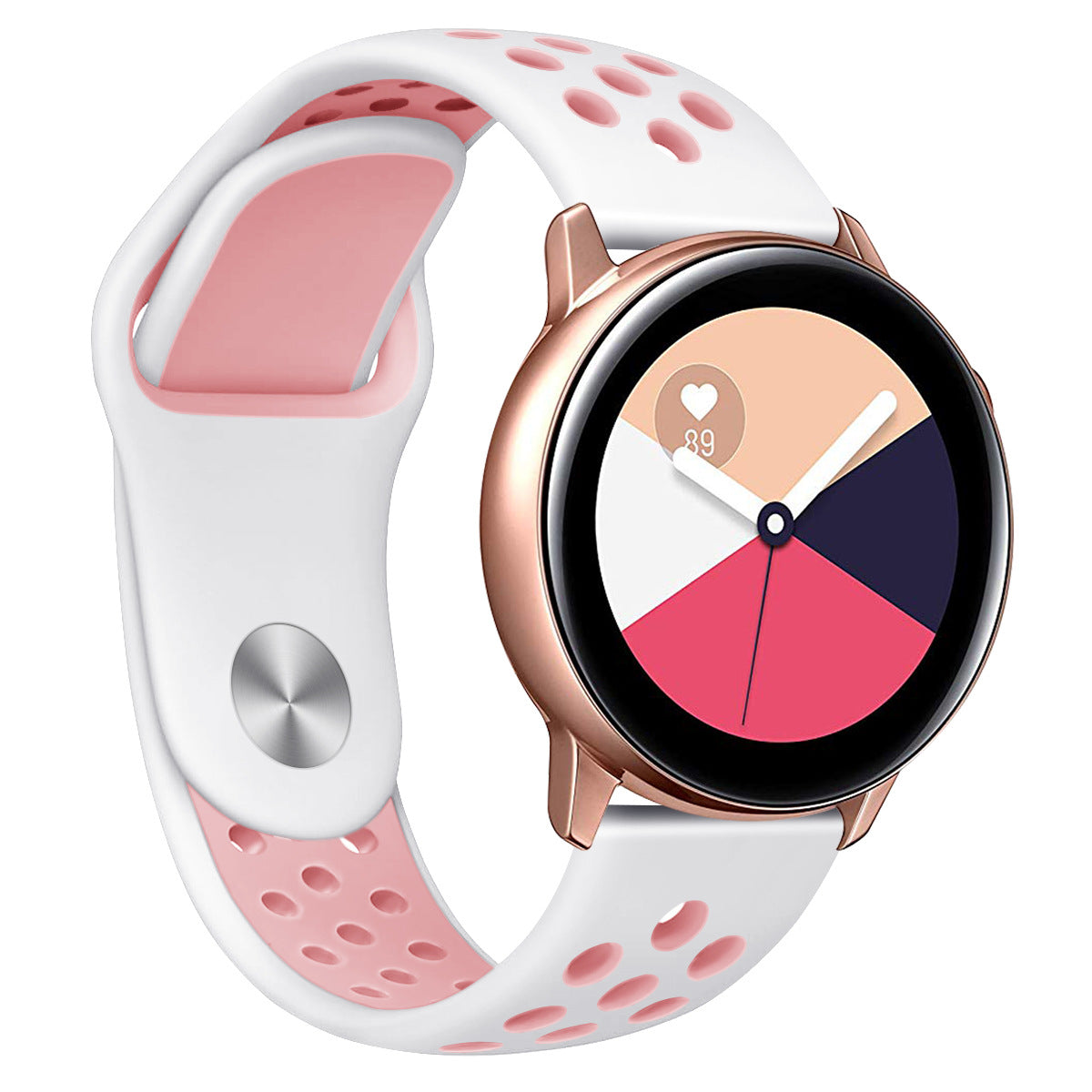 22 mm TPU two-toned  breathable Watch Bands for Samsung Galaxy Active
