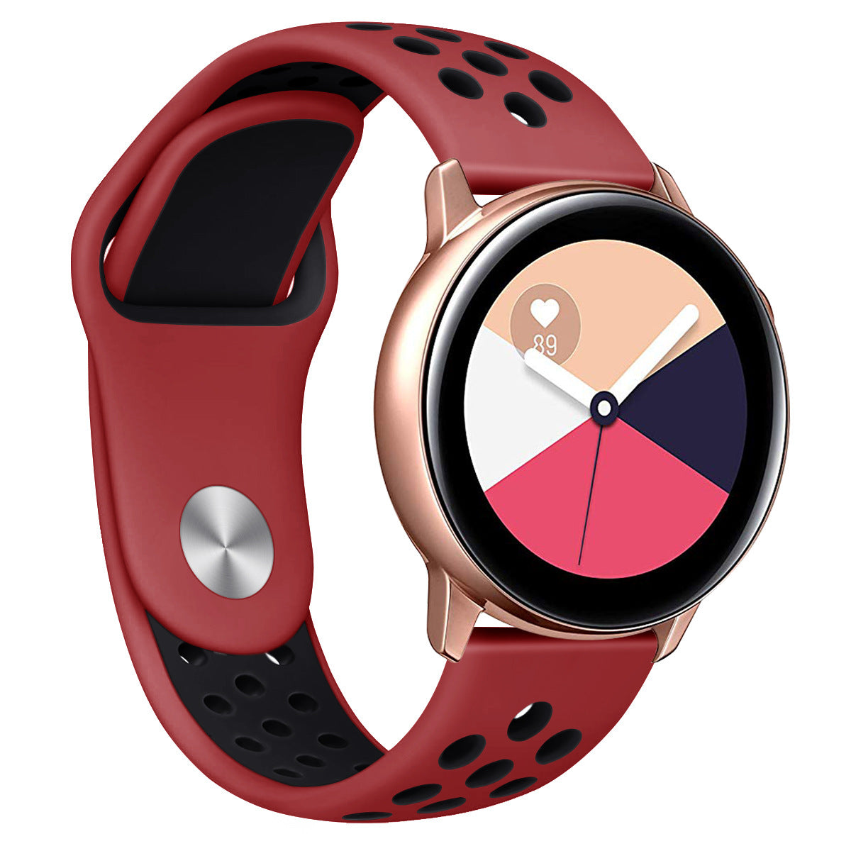 22 mm TPU two-toned  breathable Watch Bands for Samsung Galaxy Active