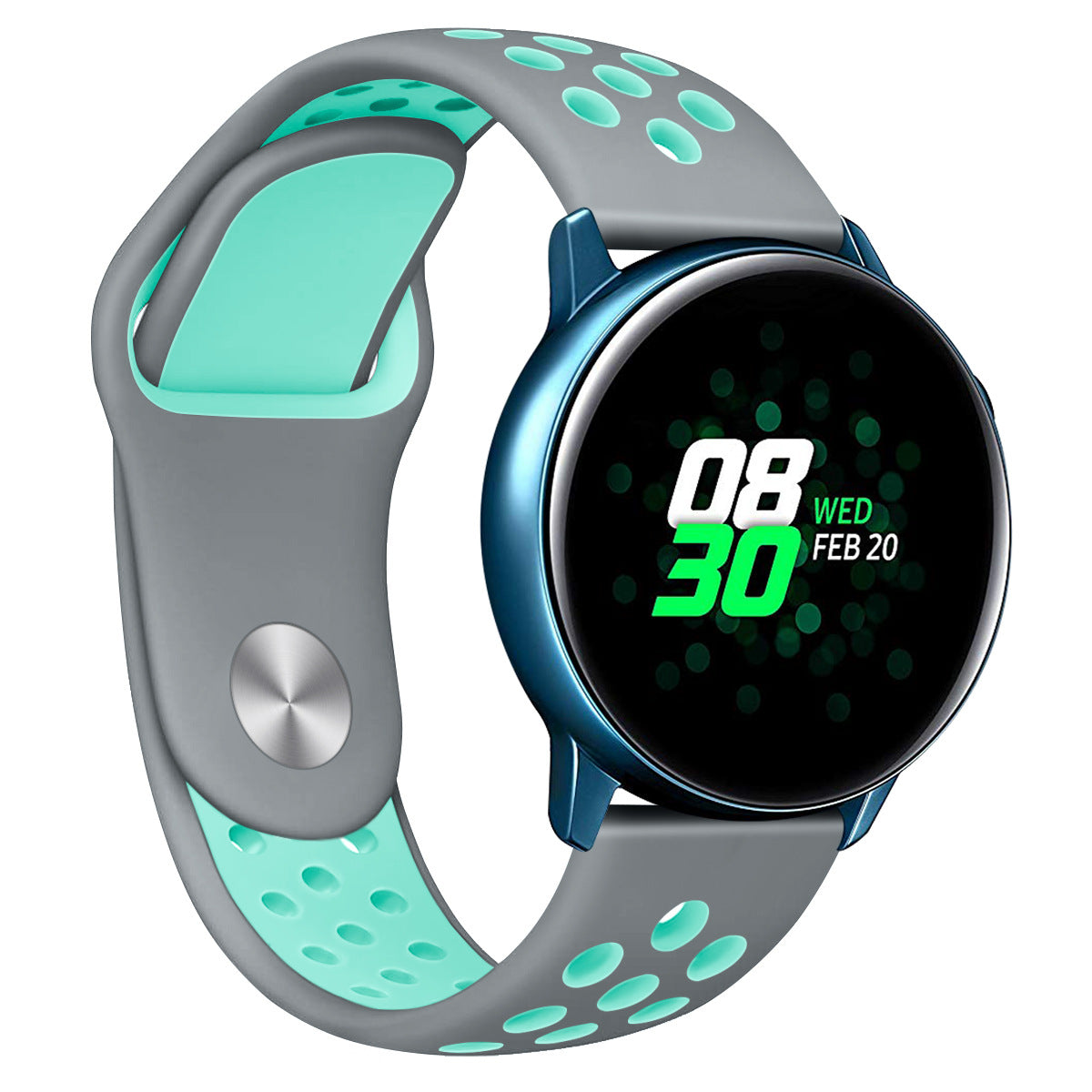 22 mm TPU two-toned  breathable Watch Bands for Samsung Galaxy Active