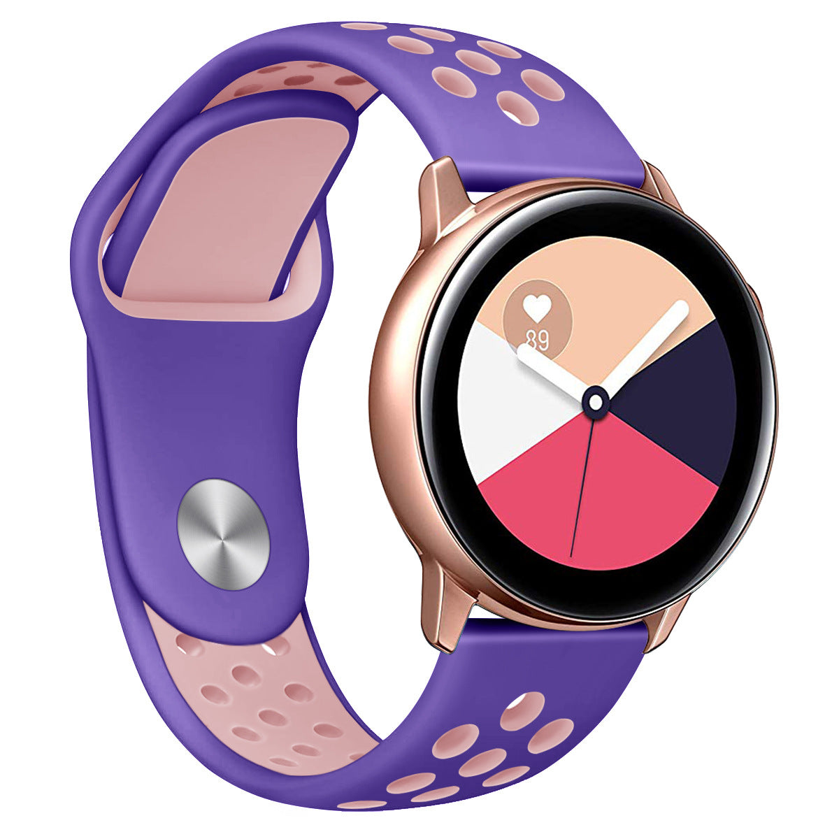 22 mm TPU two-toned  breathable Watch Bands for Samsung Galaxy Active