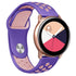 22 mm TPU two-toned  breathable Watch Bands for Samsung Galaxy Active