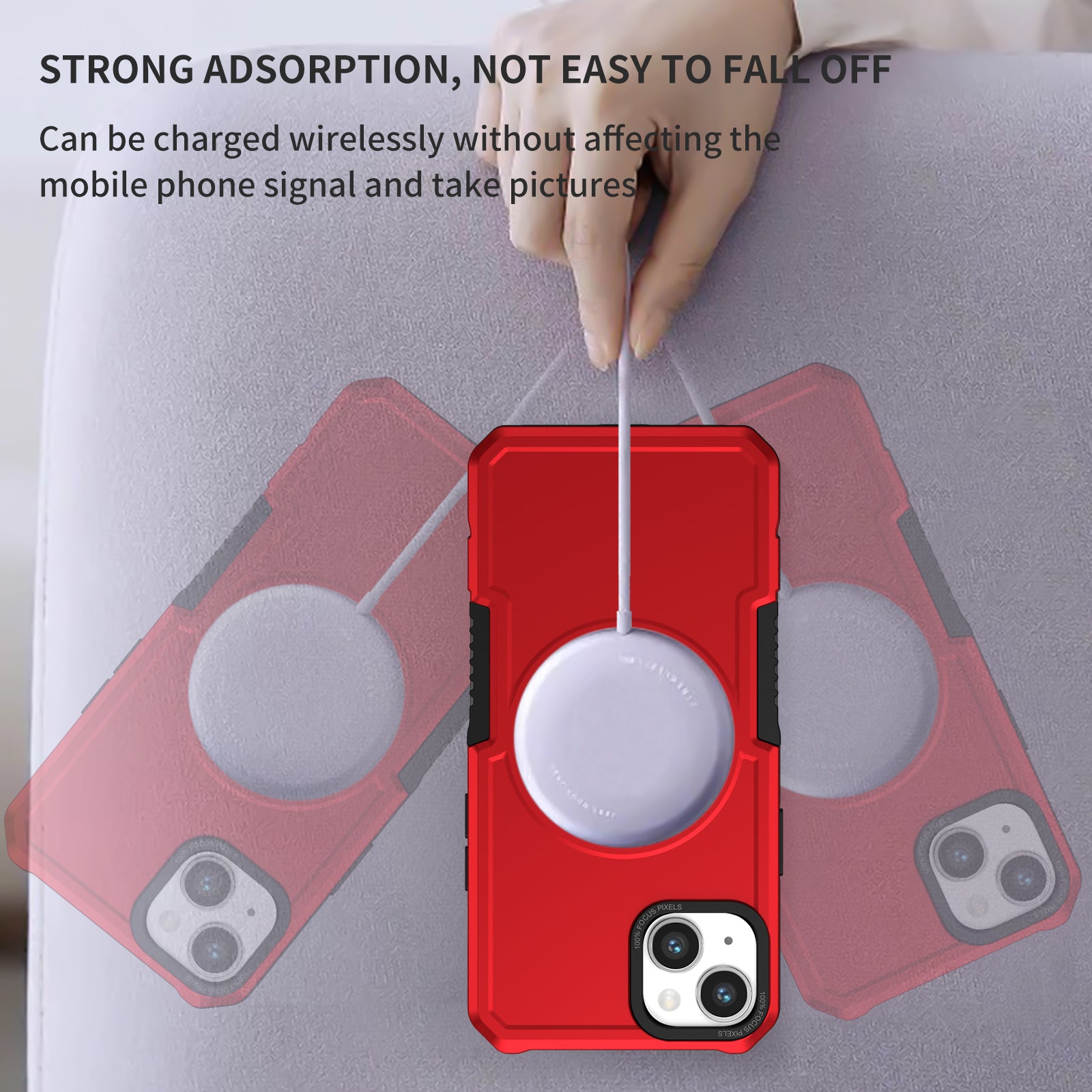 iPhone 14/13 magsafe Fall prevention Case