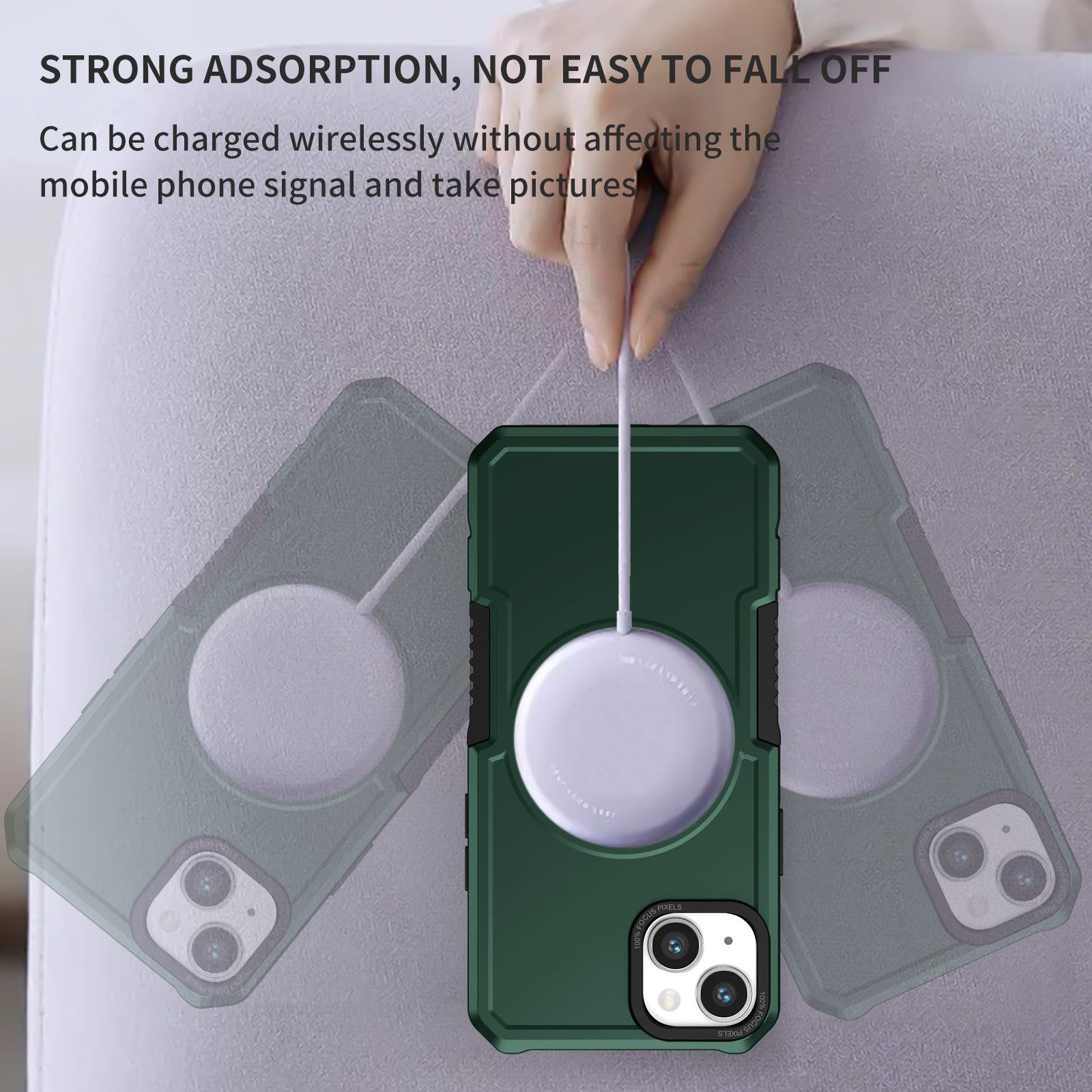 iPhone 14/13 magsafe Fall prevention Case