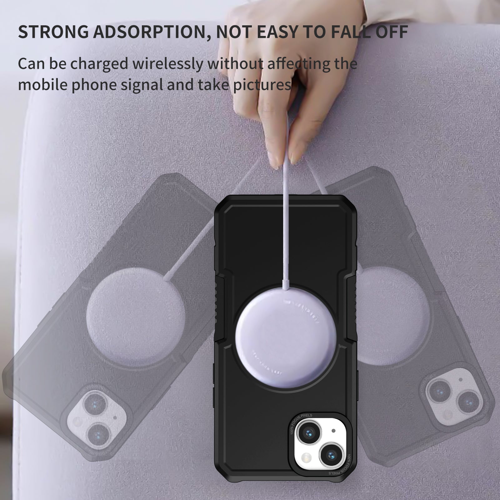 iPhone 14/13 magsafe Fall prevention Case