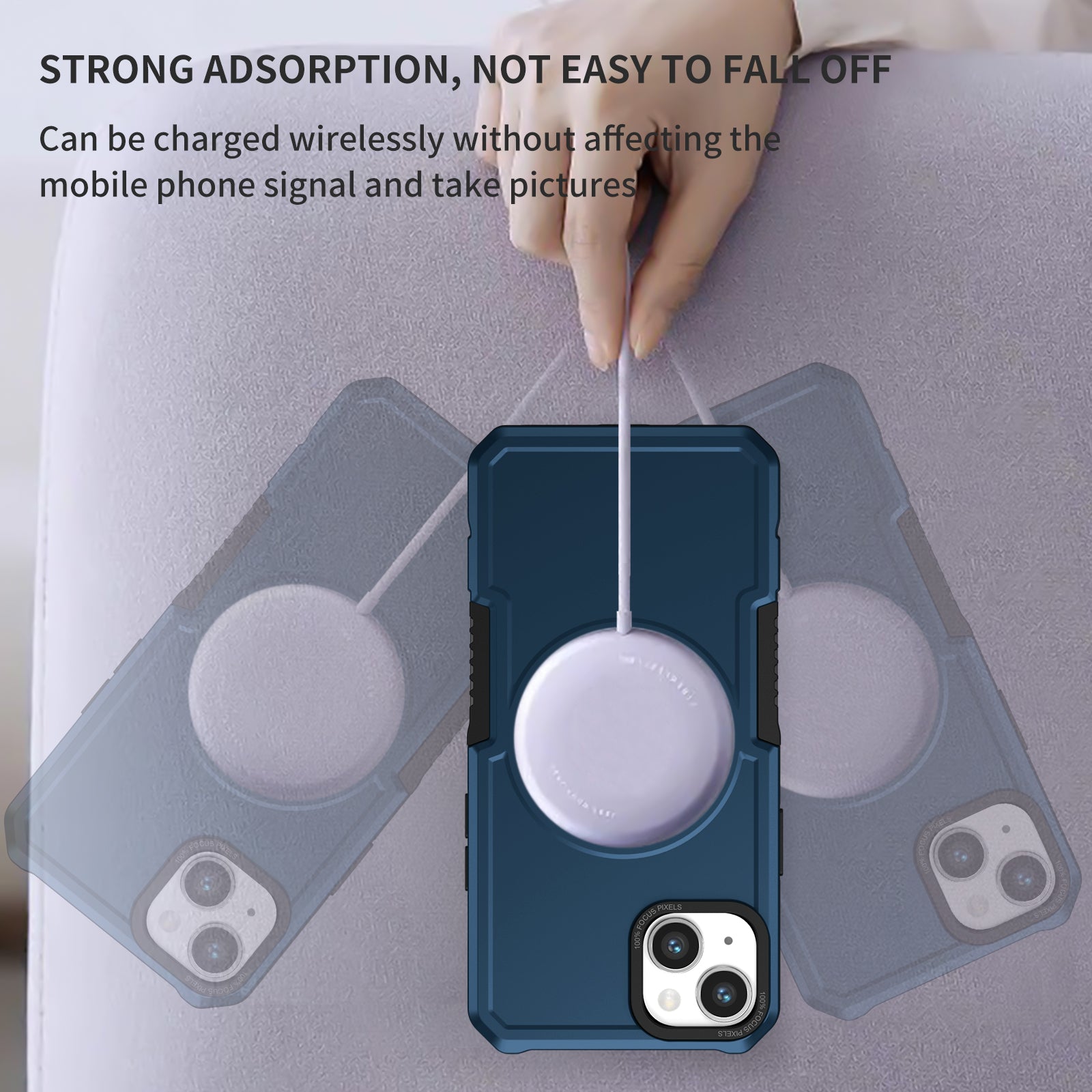 iPhone 14/13 magsafe Fall prevention Case